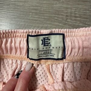 pink eric emanuel shorts